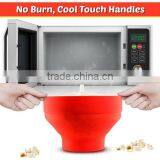 Collapsible Silicone Popcorn Popper,Microwaveable Silicone Popcorn Bucket thumbnail-2