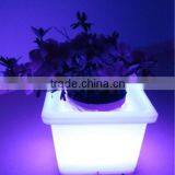 Rechargeable LI Battery Operated PE Plastic LED Flower Pot thumbnail-3