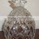 Hand Press Pineapple Glass Jar thumbnail-1