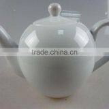 Stock White Porcelain Tea Coffee Pot thumbnail-1