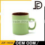 Drinkware Porcelain Color Inside Coffee Mug, Solid Color Coffee Mugs