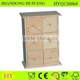 Wood Cabinet With Drawers, Wood Drawer Box, Small Drawers thumbnail-1