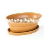 Bulk Cheap Ecological Bamboo Fiber Flower Pots & Planters thumbnail-2