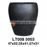 East Asia Manufacturer Well Design Oval Elegant Decorative Poly Terrazzo Planter