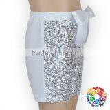Girls Blue Sparkle Sequin Girls Birthday Sequin Shorts thumbnail-2