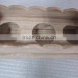 Wood Wine Box Can Hold 3 Bottles/customized Wholesale Wooden Wine Box thumbnail-3