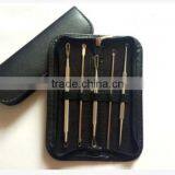Clear Blackhead and Blemish Remover Tool Kit With Hygiene Instructions! Clear Pimple & Blackhead Remover-6 Piece Kit--extra thumbnail-1