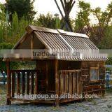 Wholesale Luxury Cheap Outdoor Waterproof Pet Bed Dog House Wooden Pet House thumbnail-3