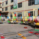 2017for Kids Ride on Newest Style Happy Theme Park Entertaining Electric Train LT-6060C thumbnail-1