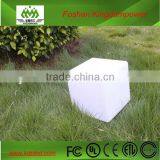 Waterproof Rechargeable Led Illuminated White Cube thumbnail-1