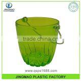 2000ML Round Shape PS Plastic Beer Wine Ice Bucket