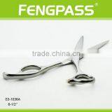 S3-1036A 6-1/2" Inch 2CR13 Stainless Steel With PP Handle Professional Hairdressing Barber Scissors Hair Cutting Scissors thumbnail-3