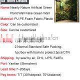 Nearly Nature High Quality Artificial Green Wall Fake Plant Wall thumbnail-6