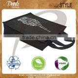 Three Bottle Jute Bag for Wine Shopping thumbnail-3
