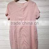 GZY Summer Hotsale High Quality Stocklot Women Thin Cotton T-shirt thumbnail-3