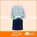 Stripe Printed Jersey 2pcs Baby Sport Cloth Set thumbnail-1