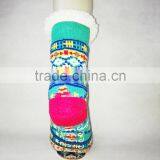 Ladies Chunky Thermal Knitted Fluffy Fleece Lined Fairisle Pattern Winter Slipper Socks thumbnail-4