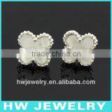 Silver MOP Earring thumbnail-1