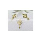 Filigree Brass Flower Shoe Bag Hair Accessories thumbnail-5