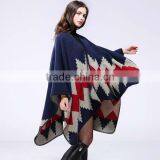 2017 New Western Wind Women Scarf Hand-sewn Twill Jacquard Imitated Cashmere Material Printed Women Cloak thumbnail-2