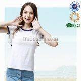 2017 New Design Sexy Hot Girl's Cotton t Shirt thumbnail-2