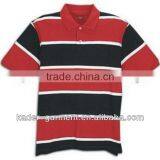 Mens Big Size Striped Polo Shirts thumbnail-1
