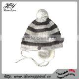 90002 Promotional Merino Wool Pompom Hat thumbnail-1