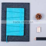 High-grade A5 PU Planner Customizable Faux Leather Cover With Band Printing Logo Section Sawing Binding Hardcover Notebook thumbnail-3