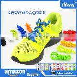 Hot Selling Flexible No-Tie Elastic Easy to Untie Shoe Lace~Available in 10 Colors~Accept Custom thumbnail-1