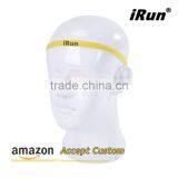 NON-SLIP Rubber Elastic Headband Stretch Strap Yoga Head Belt - Mini Bands Trendy Authentic Sportsbands - Accept Custom thumbnail-6