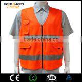 Led Strip Red Safety Vest Fishing Wear Warning Dark Night thumbnail-4