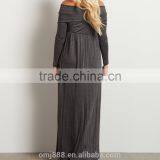 Maternity Wear Women Evening Cowl Neck Maxi Dress thumbnail-4
