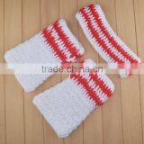 Good Quality Baby Knitted Cap/baby Handmade Cartoon Hat Pant Set thumbnail-4