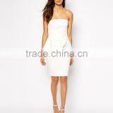 Off Shoulder Latest White Frock Short Frock Dress Designs thumbnail-4