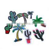 Fabric Iron On Patches At Random Coconut Tree Cactus Custom Shoe Patch thumbnail-2
