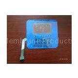 PC Corrosion Resistance Flexible Membrane Switch Keyboard in Blue