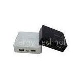 Square Portable Mobile Power Bank 7800mah With Digital Indicator