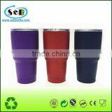 USA Hot Selling 30oz Powder Coated Stainless Steel Tumbler thumbnail-2