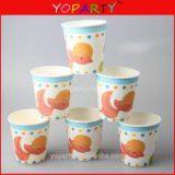 9 OZ Chevron Striped Fish Paper Cups, Party Supplies Drinking Paper Cups thumbnail-1