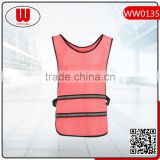 reflective pink safety running vest
