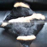 YR346 Real Rabbit And Raccoon Fur Sofa Pillow Case Cover Customized Made thumbnail-2