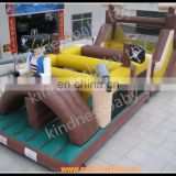China factory directly sell inflatable pirate obstacle course , kids obstacle course equipment