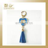 Custom Leather Tassel Keychain