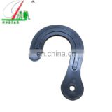 Plastic hanger hook for garment