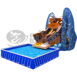 Cheap Kids Swimming Pool With Slide/inflatable Water Slide for Sale