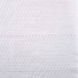 French Embroidery White Pure Origin Cotton Lace Embroidered Fabric thumbnail-2