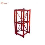 Professional Manufacturer Construction Hoist Spare Parts Dip Painted Galvanized Mast Section
