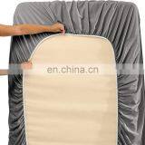 Embroidery Fashion 4Pcs Bedsheet Set 1800 Thread Count Microfiber Edding Sets Queen thumbnail-7