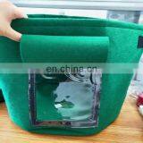 Custom Transparent Window Plant Felt Grow Bags With Handles thumbnail-4