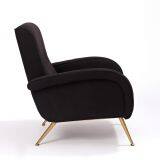 High Back Upholstered Lounge Armchair thumbnail-3